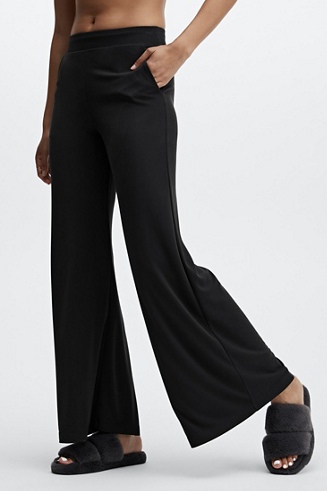 Sleek Knit Wide Leg Pant - Fabletics