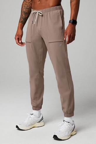 Men's All In Motion Lightweight Training Pants, Heather Gray Quick