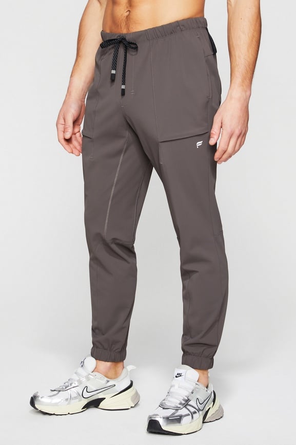 Fabletics The One Jogger Inseam/Men Extended Sizes: M / sale Regular Grey