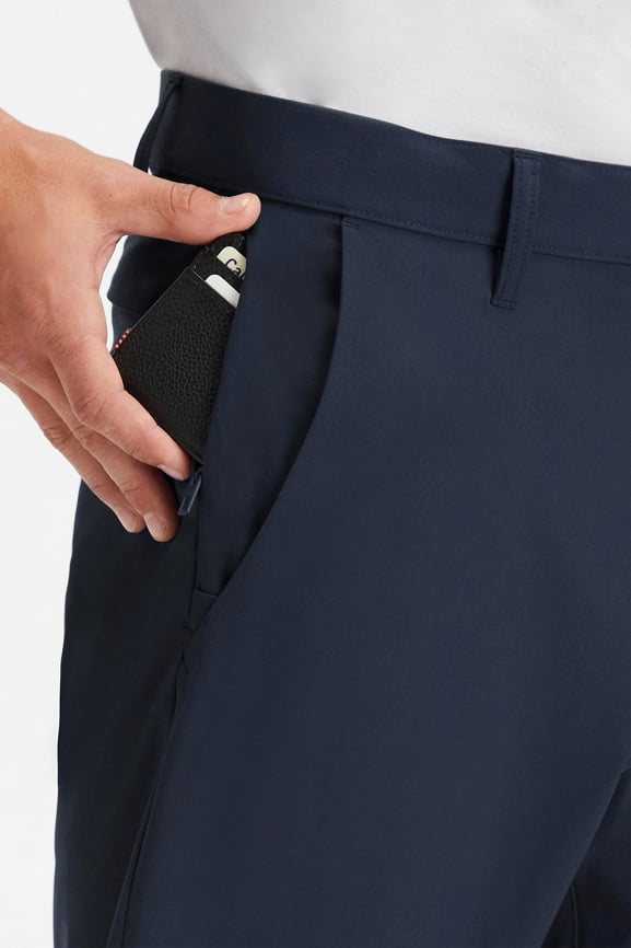 Fabletics Solid Sapphire Blue Active Pants Size XL - 54% off