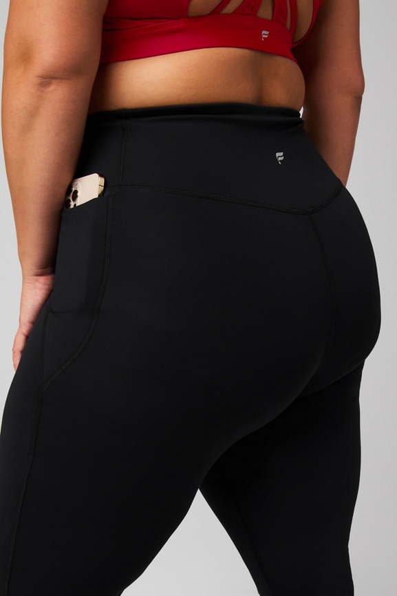 PureLuxe High-Waisted Crossover Flare