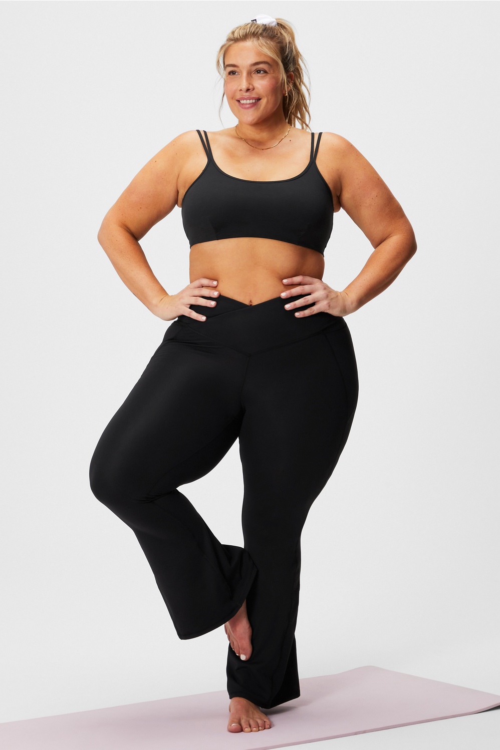 Xersion EverPerform Womens High Rise Plus Yoga Pant