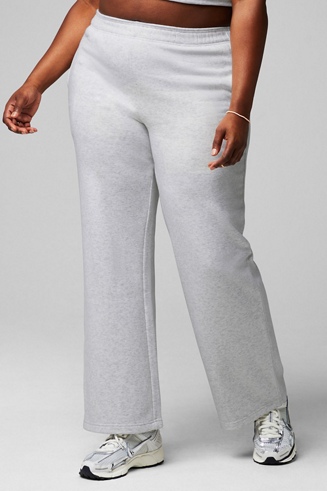 Cozy Fleece Wide Leg Sweatpant - Fabletics