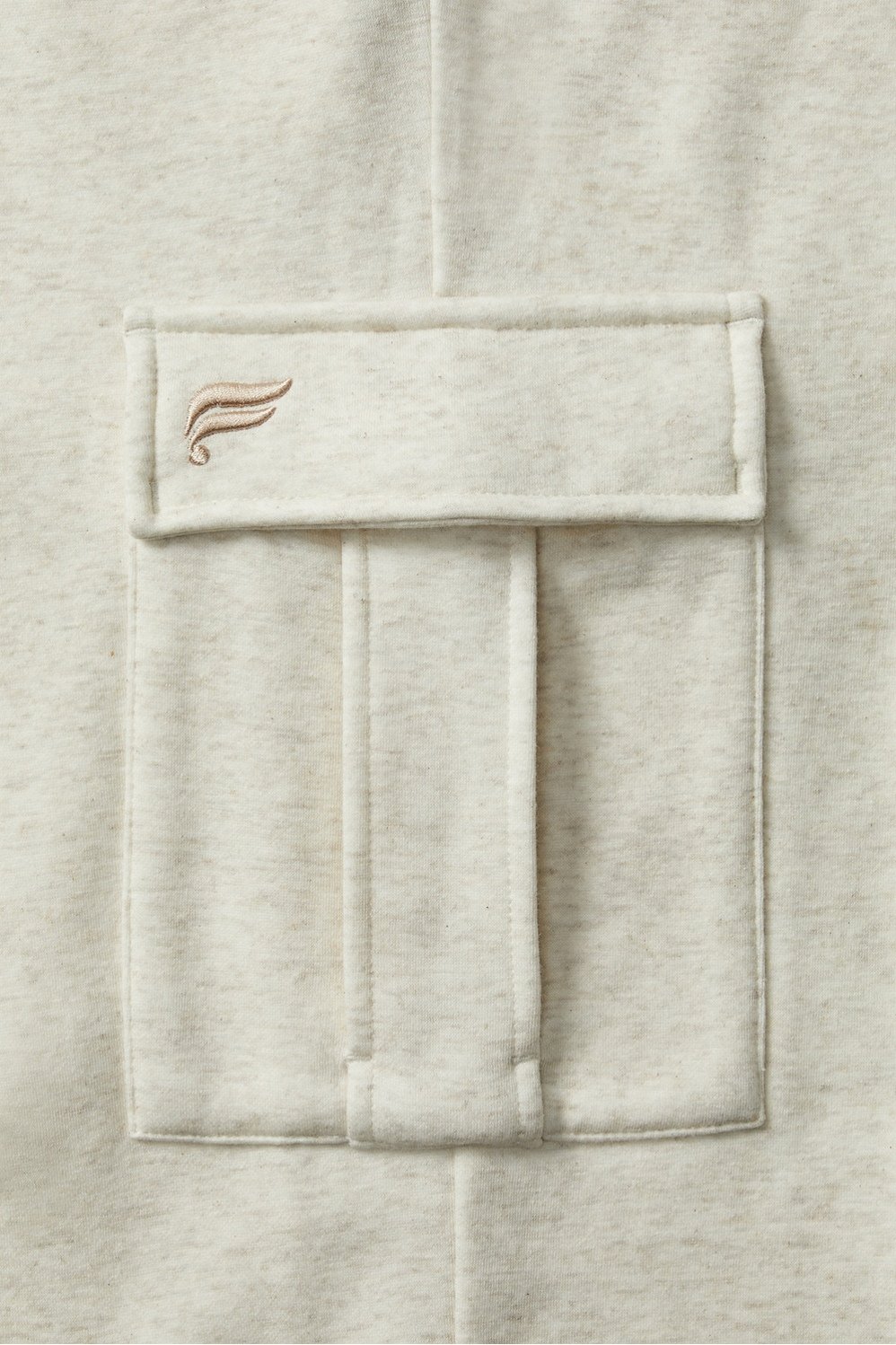 Cozy Fleece Wide Leg Cargo Sweatpant