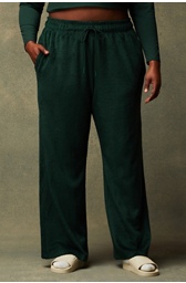 Cozy Cord High-Waisted Wide Leg Pant