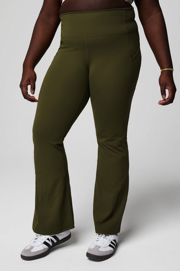 Oasis PureLuxe High-Waisted Pocket Kick Flare