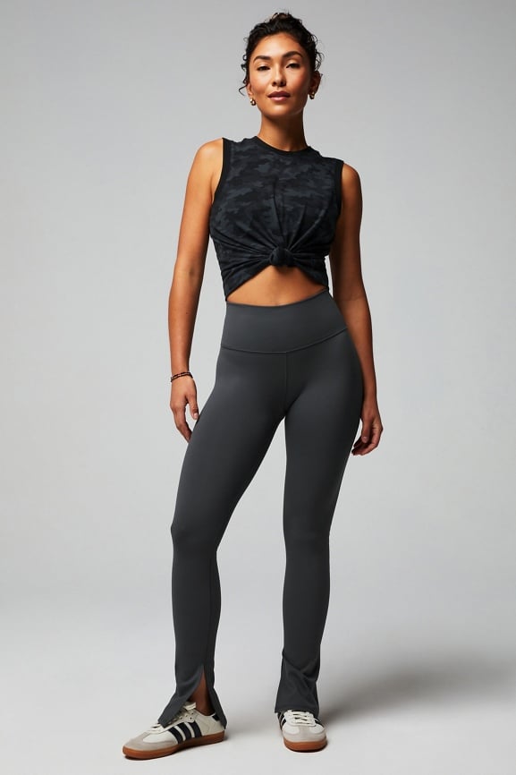 Cloud Seamless High-Waisted Split Flare  High waisted pants, Fabletics,  Active wear for women
