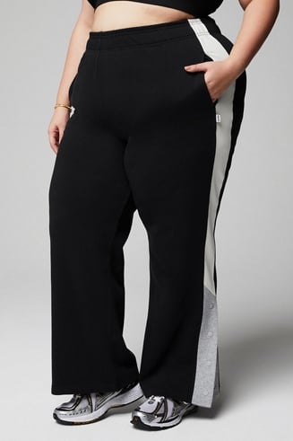 Plus size wide store leg yoga pants