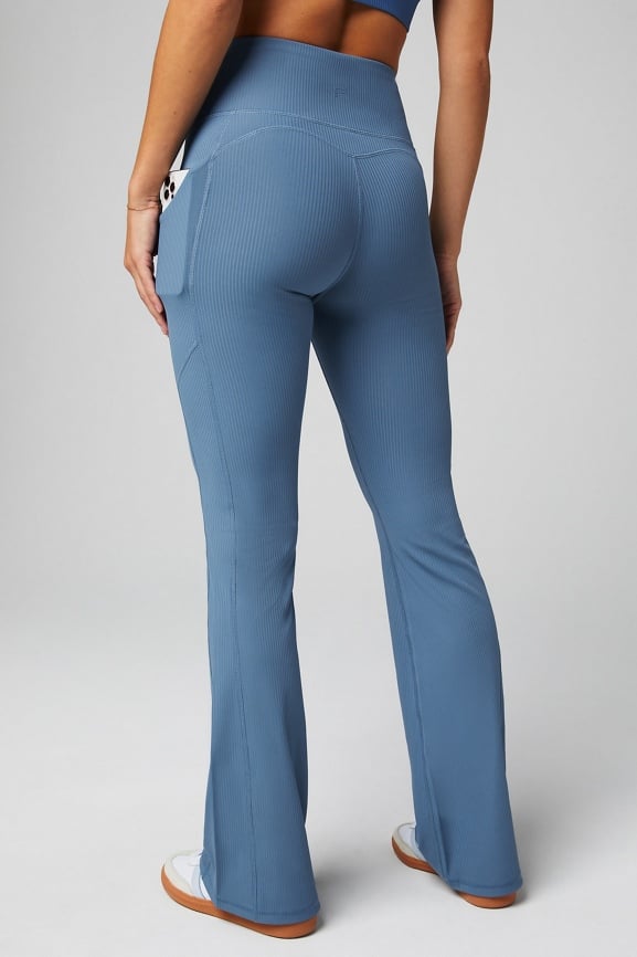 Flare Swoop Back High-Waisted Legging – Libby Story