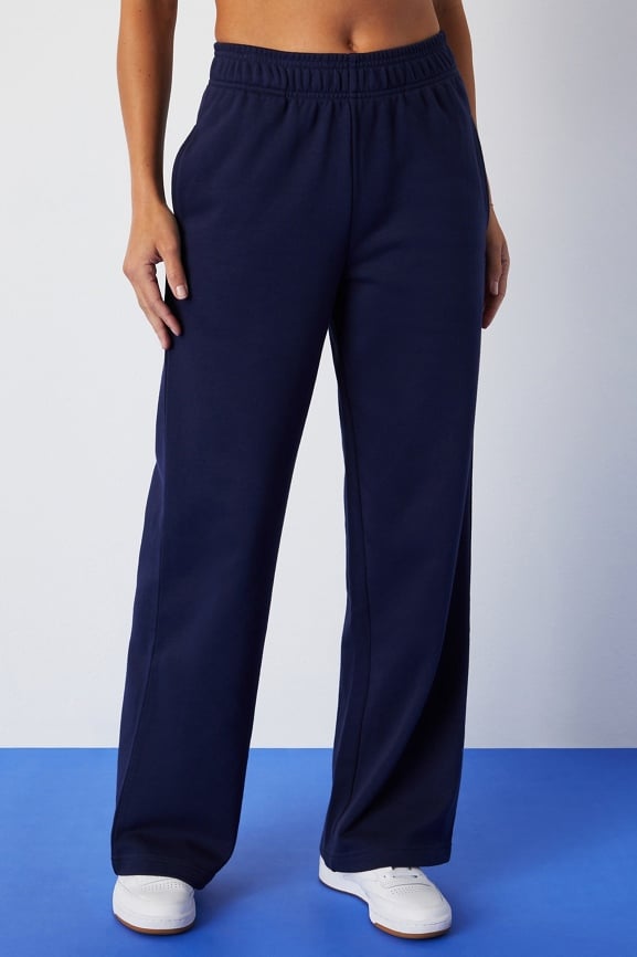 Year Round Terry Wide Leg Pant - Fabletics