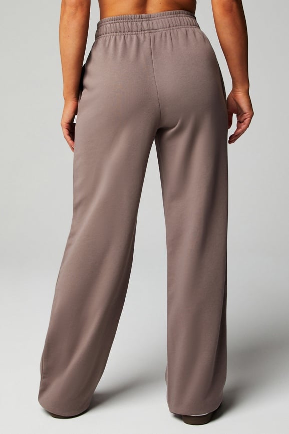 Year Round Terry Wide Leg Pant
