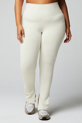 Plus size white on sale leggings