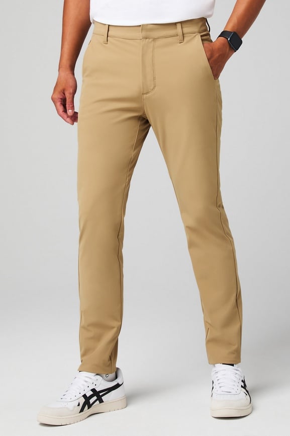 Pantalon corte slim sale