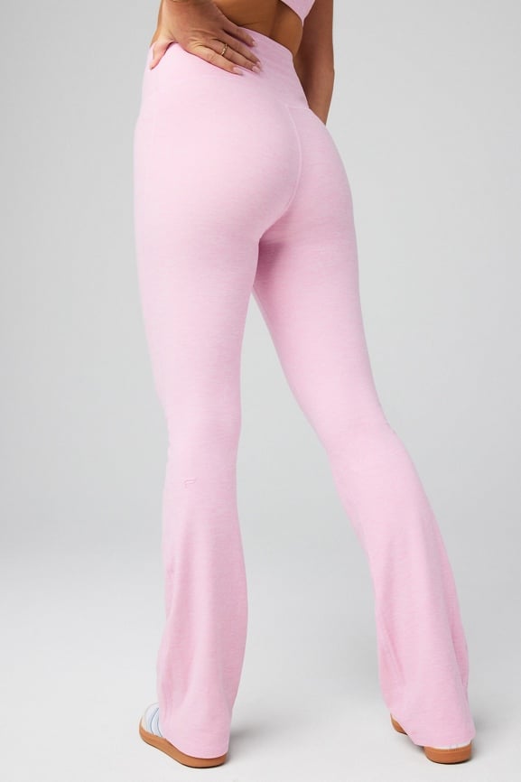 Heatherflex High-Waisted Mini Flare