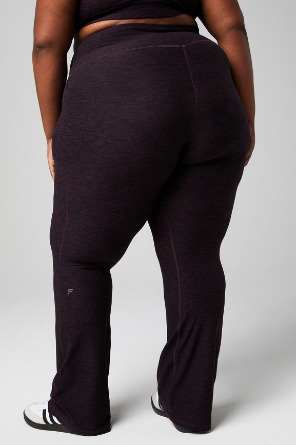 Heatherflex High-Waisted Mini Flare