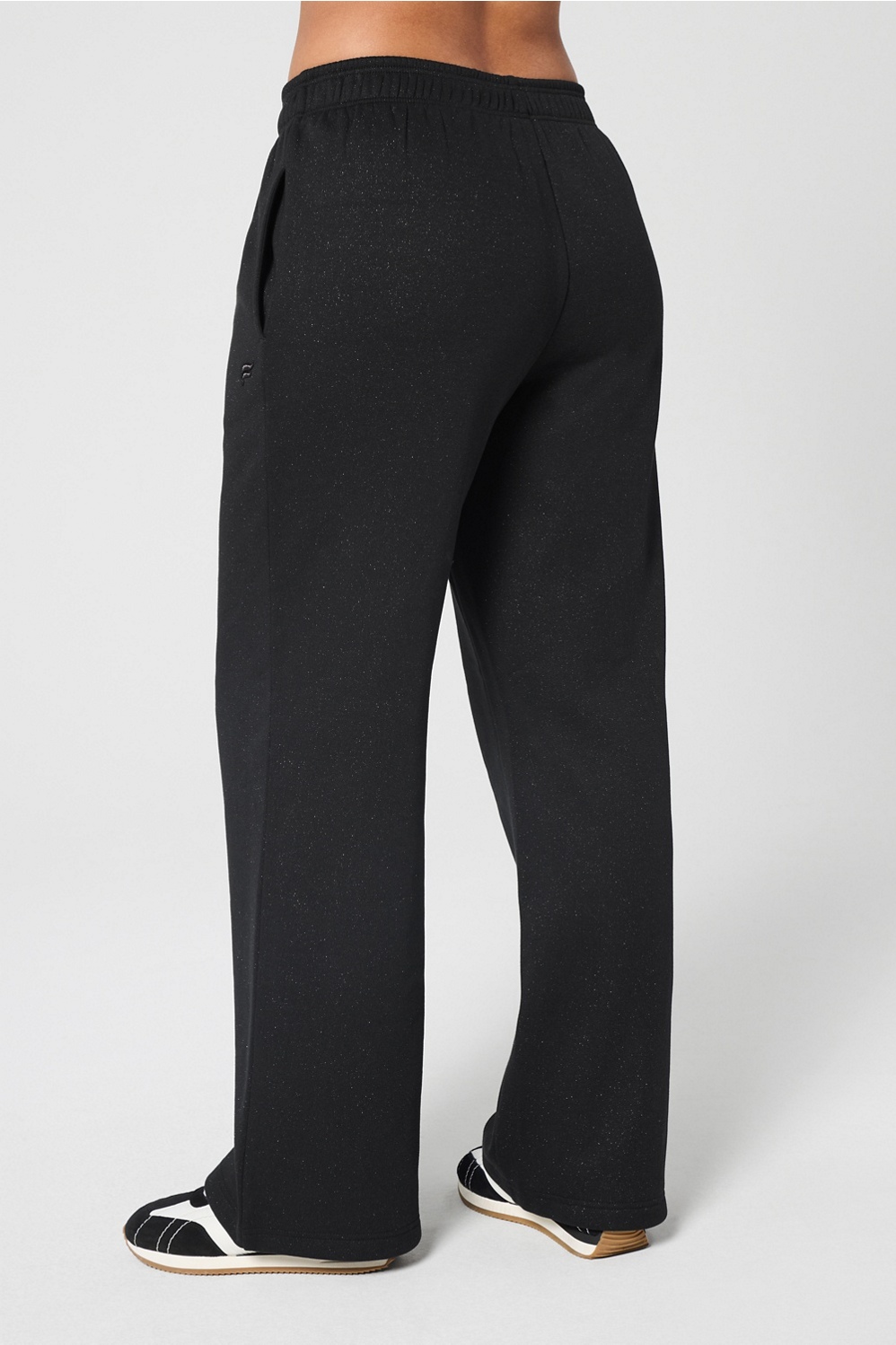Cosy Fleece Wide Leg Tracksuit Bottoms - {brand}