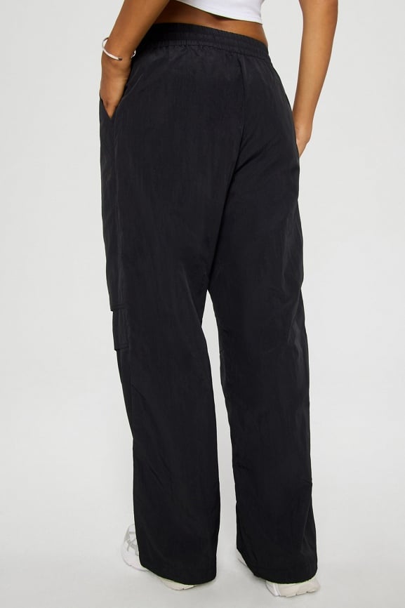 Woven Crinkle Pant
