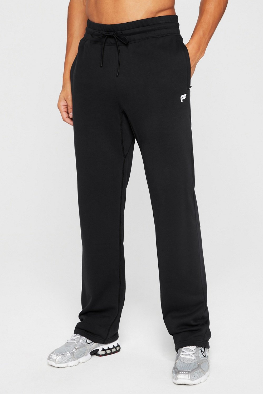 THE YEAR ROUND TERRY STRAIGHT LEG PANT - Image 1