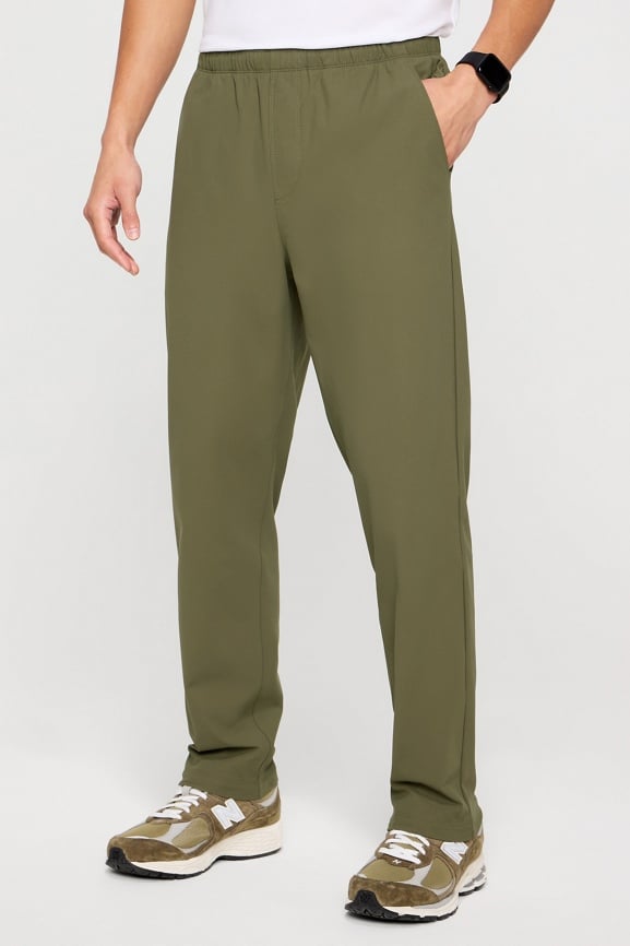 New Balance Men's Team Black Athletics Warm-Up Pant