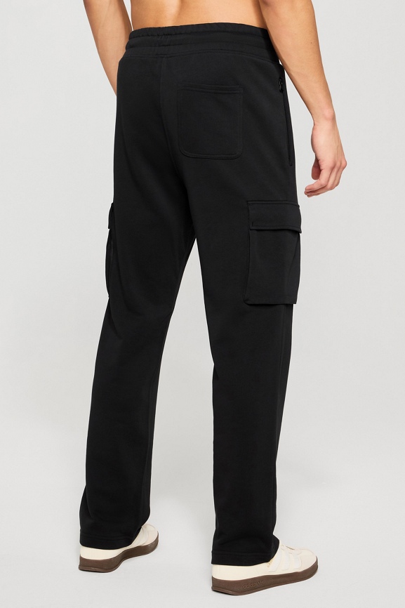The Year Round Terry Straight Leg Cargo Pant - Fabletics