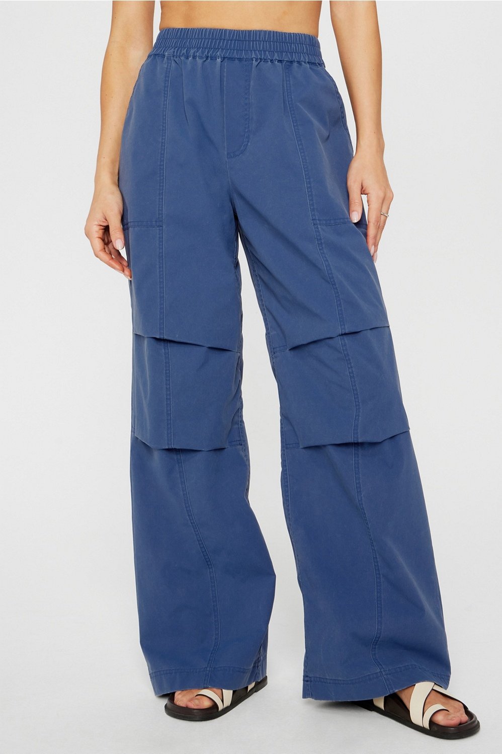 トップス HARGUEDRYCOTTONPLANESWEATFOODIE PANTS SL25 TORHI WIDE LEG PANTS - RUST – JUDE Modern Artisan Fashion