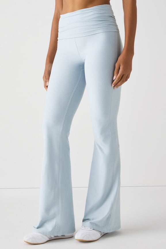Fabletics Anywhere Motion365+ - Leggings de cintura alta para mujer, alta compresión, transpirables, Stormcloud, 4XG