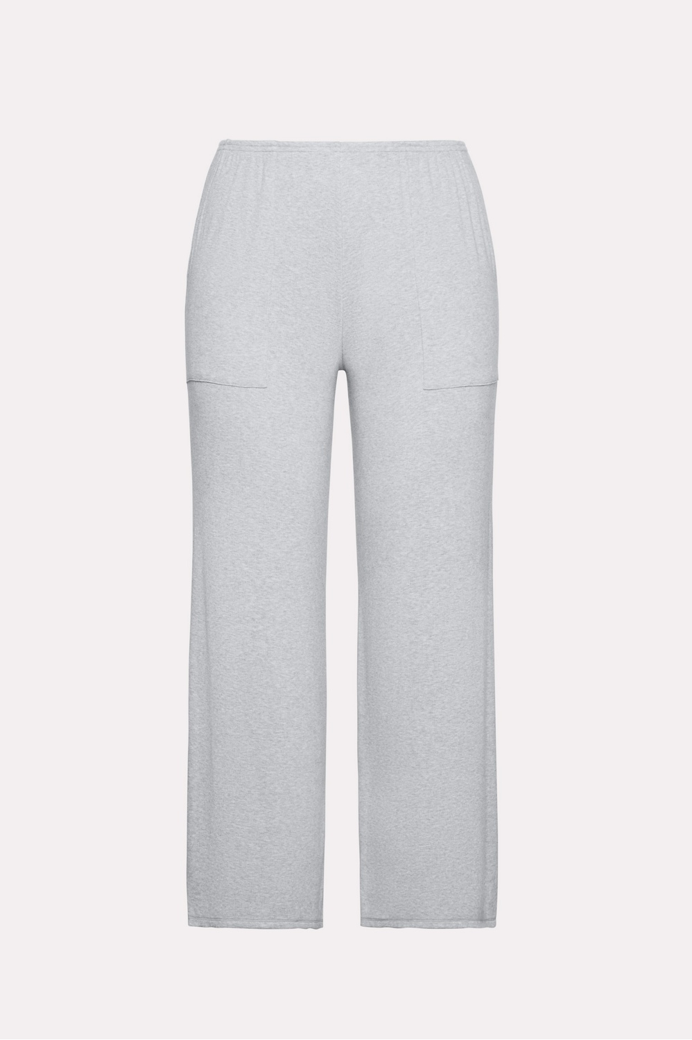 Soft Rib Wide Leg Pant