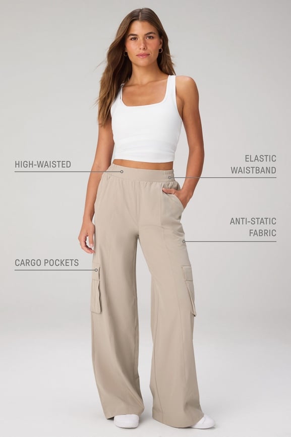 Downtown Wide Leg Cargo Pant