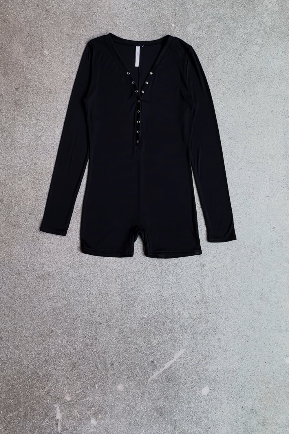 Soft Rib Henley Onesie