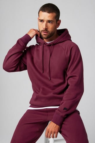 Maroon hoodie for online men