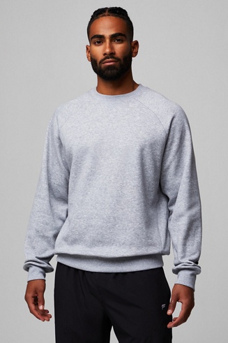 UNIQLO MEN Dry Stretch Long Sleeve Sweatshirt