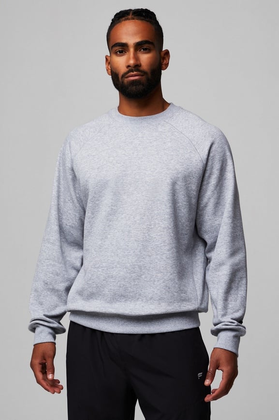 Collared crew online neck