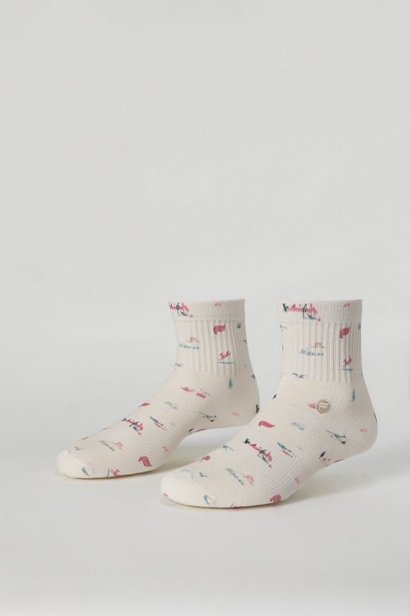 The Everyday Quarter Crew Sock