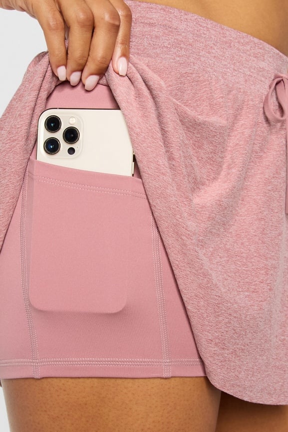 Cloud Jersey Flounce Skirt