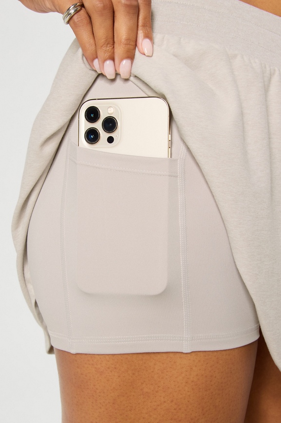 Cloud Jersey Flounce Skirt