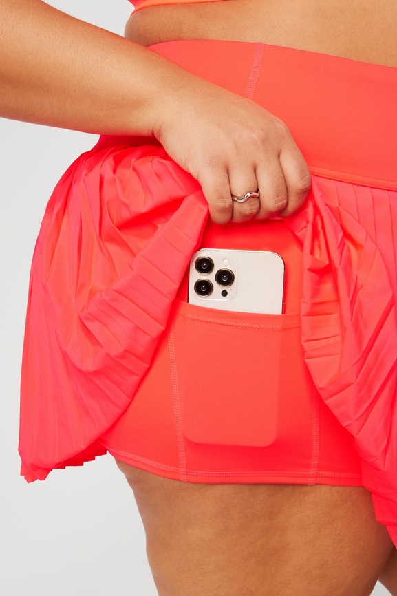Hot Shot Pleated Skirt