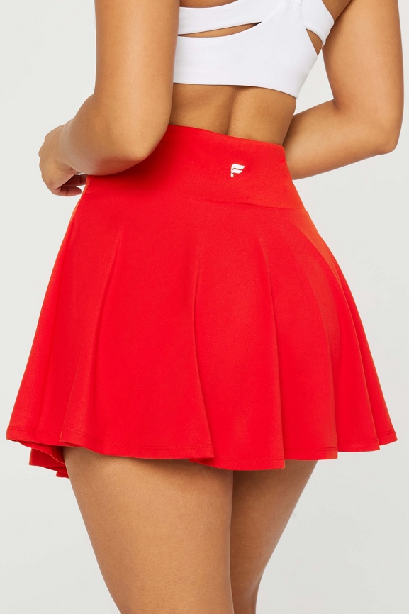 Crossover Flounce Skirt Mini