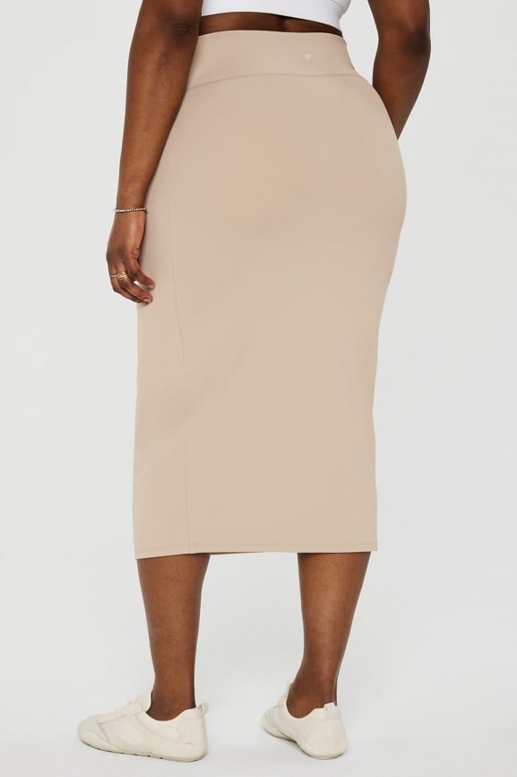 PureLuxe Midi Skirt
