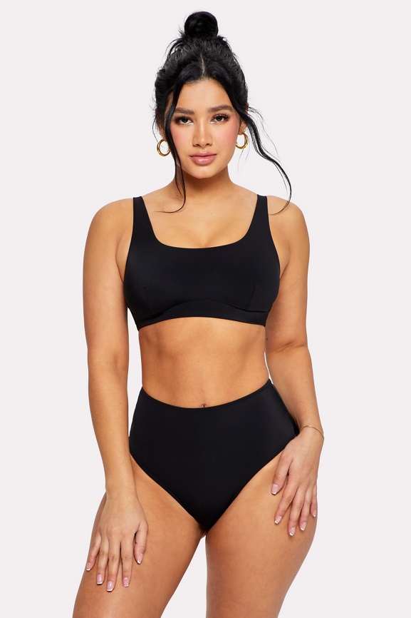 Shaping Swim Square Neck Bikini Top - Fabletics Canada