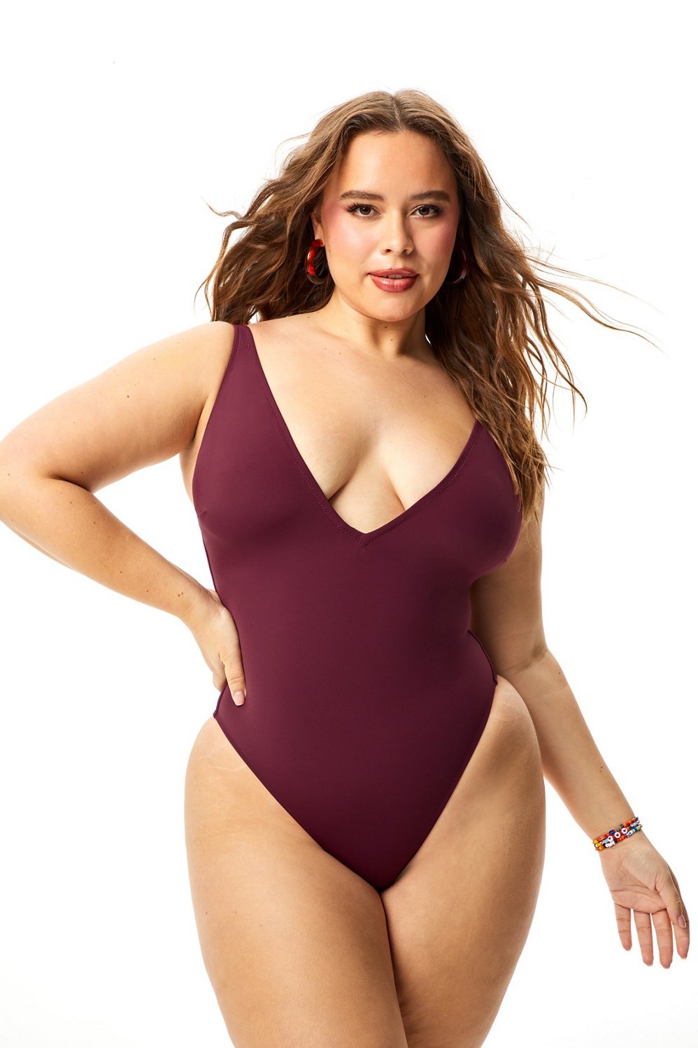 Shaping Swim Plunge One Piece