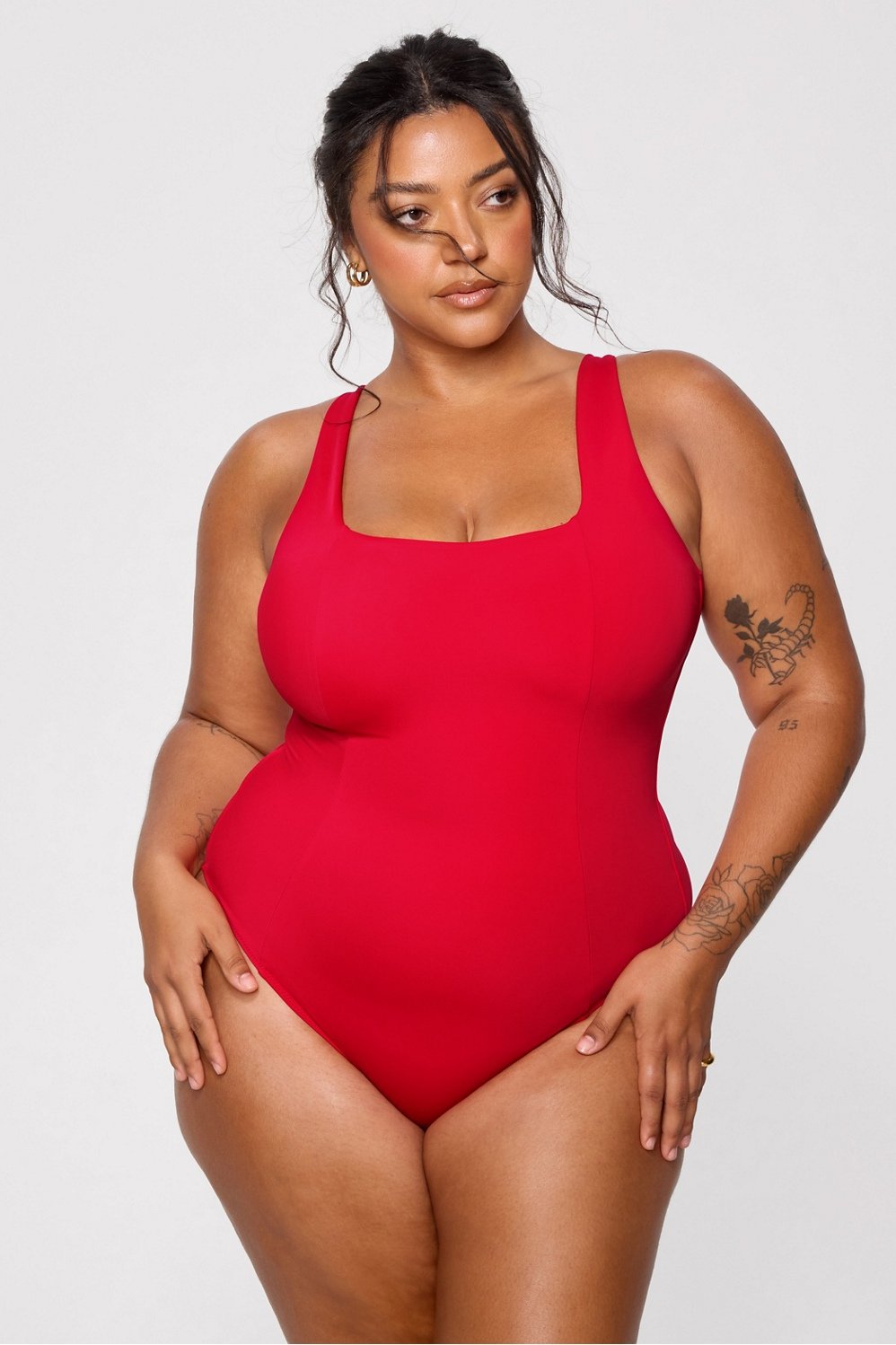 Shaping Swim Waist Cinching One Piece