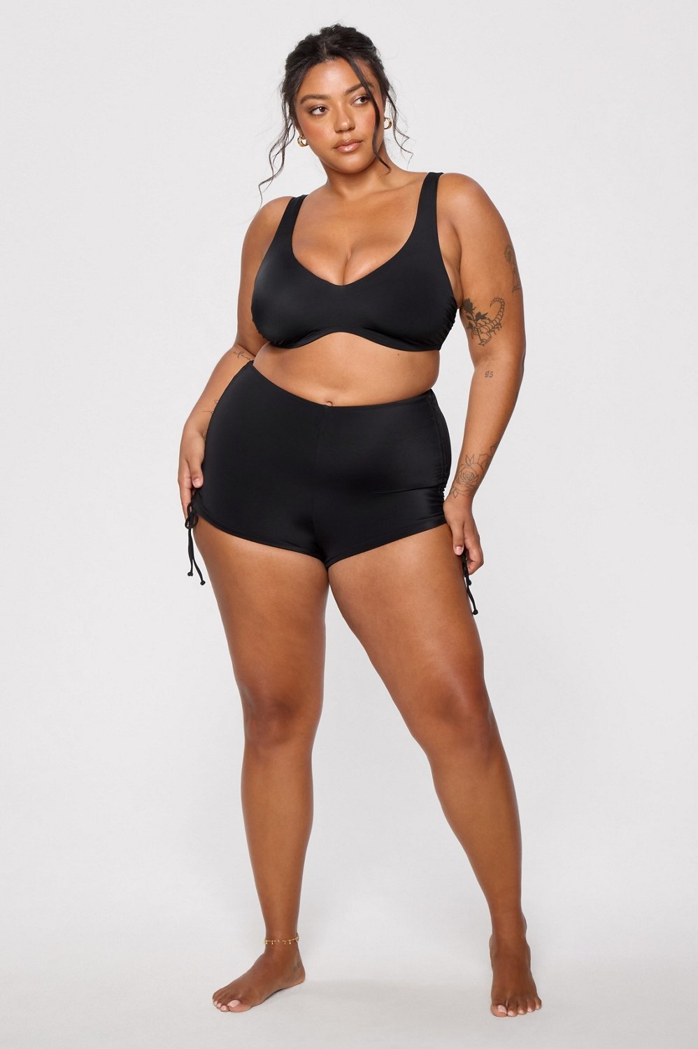 Shaping Swim High Waist Booty Short