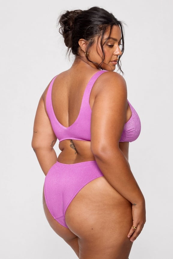 Shaping Swim Luxe Plunge Bikini Top