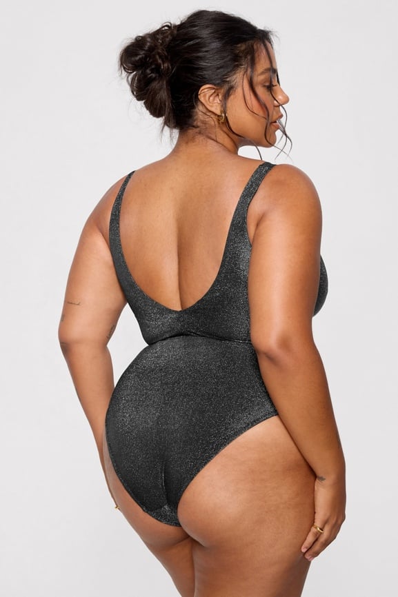 Shaping Swim Luxe Twist Plunge One Piece