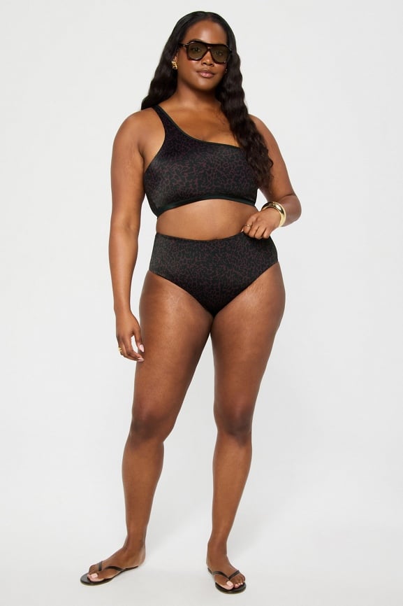 High-Waisted Swim Bottom