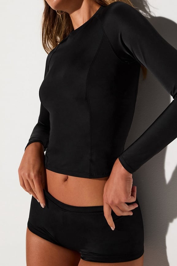Long Sleeve Rashguard Swim Top
