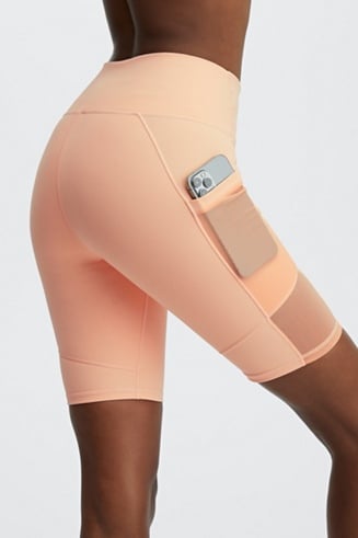 fabletics compression shorts