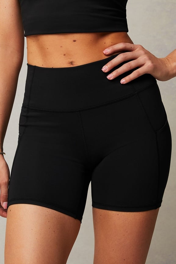 Where to get 2024 black high waisted shorts