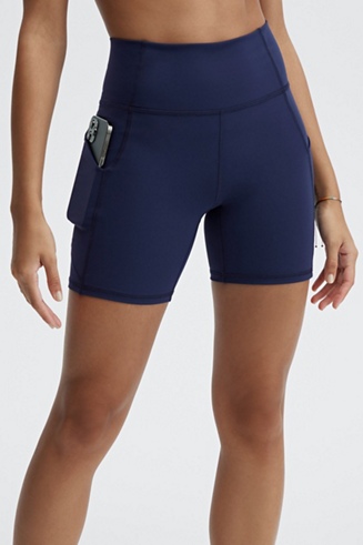 fabletics compression shorts