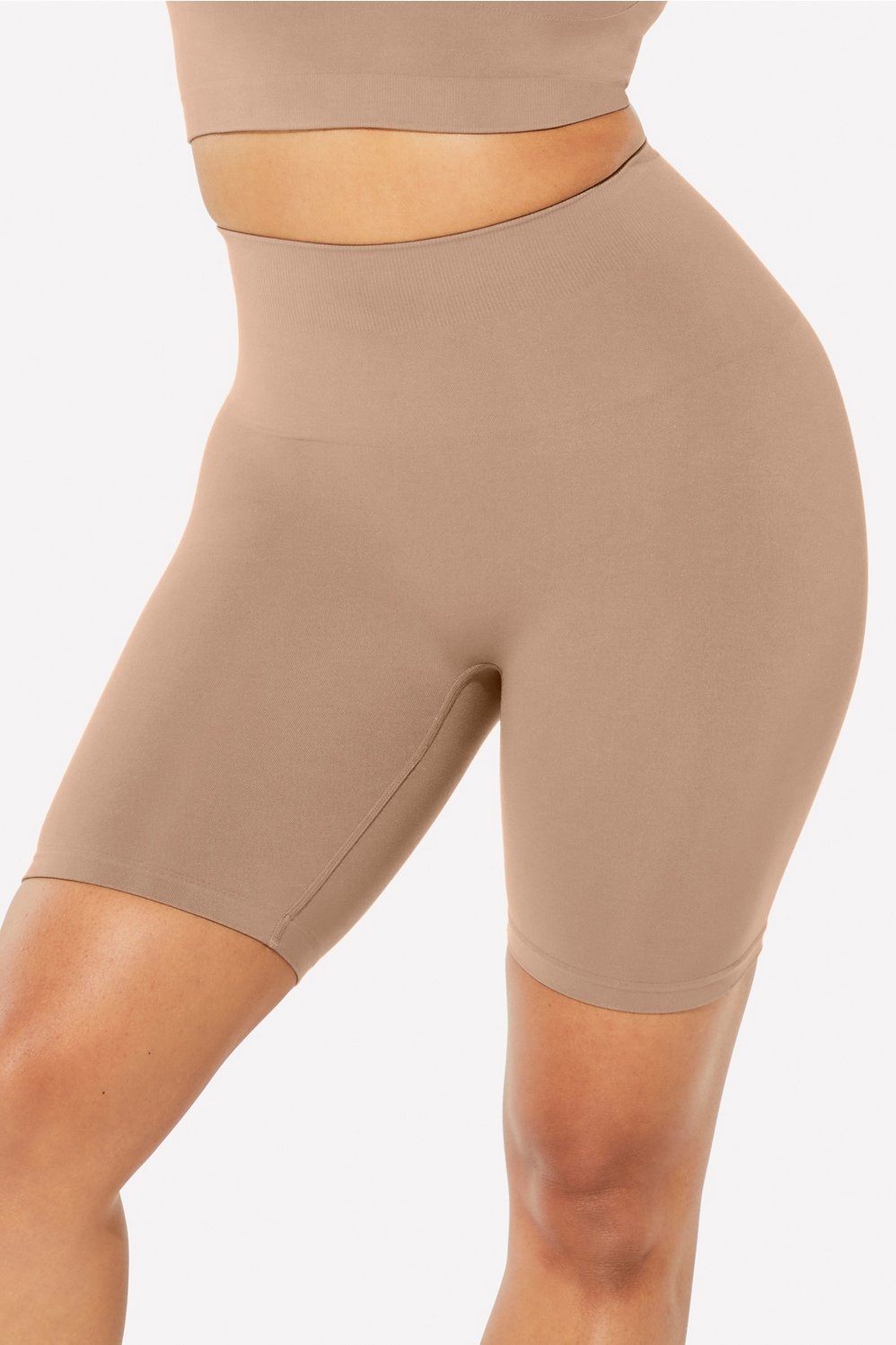 High Waist Shaping Shorts - Nude – Shop Lily MK